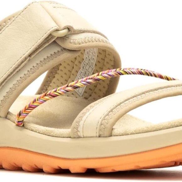 Women's Rubber Slide Sandals Incense Size 8 Slip On Recycled Comfort - Picture 1 of 6